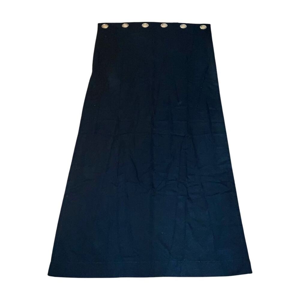 Set Of 2 Panels 84 x 41.5 Threshold Blue Curtains